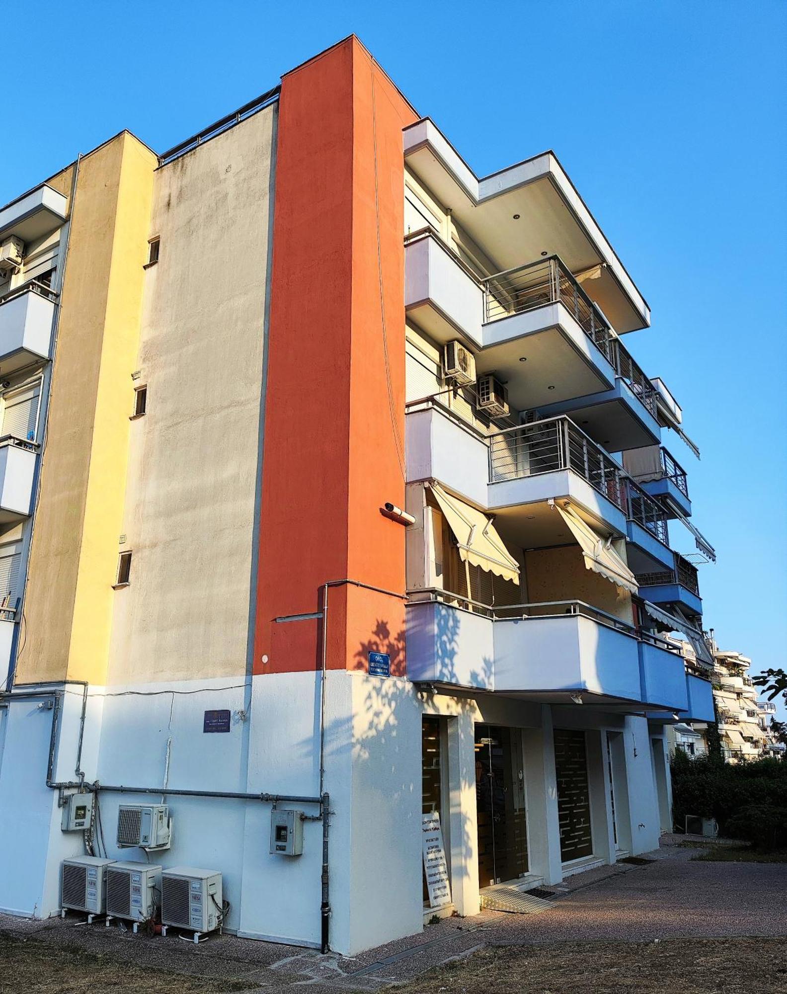 Homely Flat Near Airport Thessaloniki Exterior foto