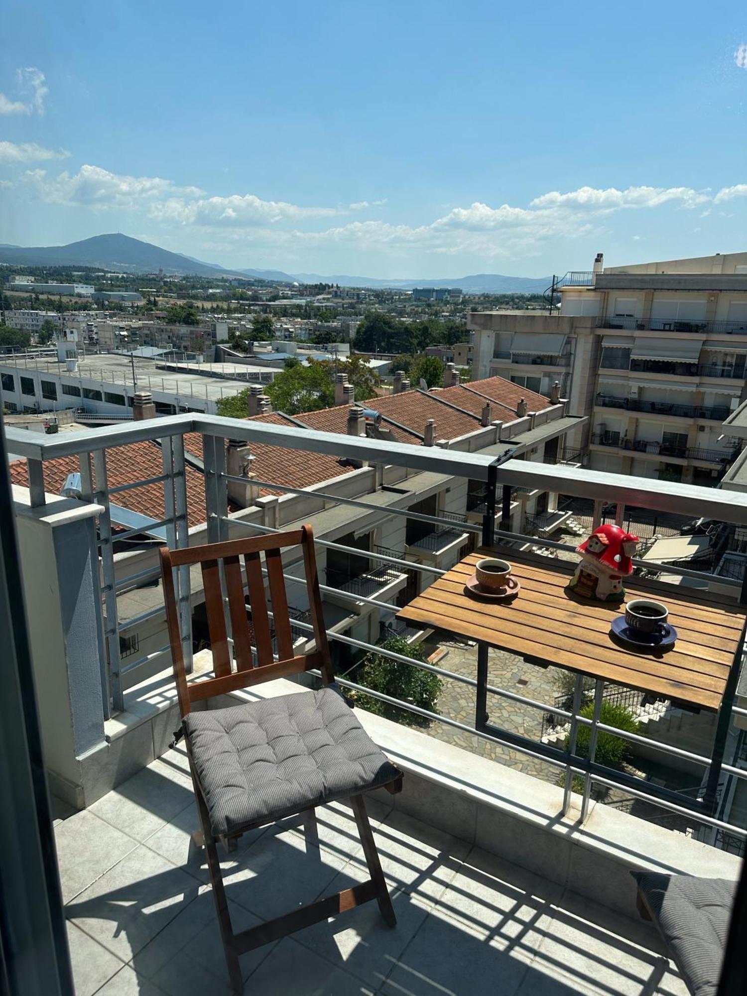 Homely Flat Near Airport Thessaloniki Exterior foto
